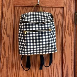 A new day gingham backpack